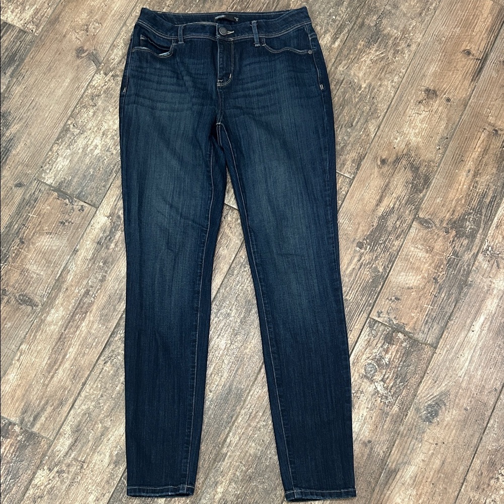 Simply Vera Vera Wang Dark Blue Skinny Jeans